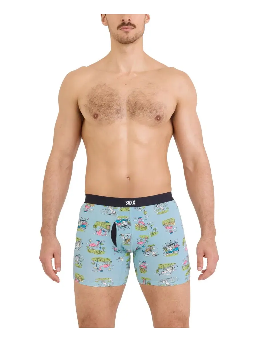 Трусы-боксеры Vibe Xtra Soft Comfort SAXX — синий