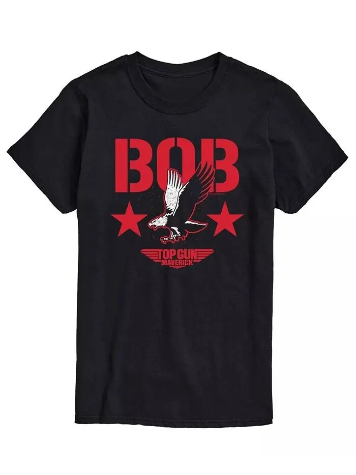 Мужская футболка Top Gun Maverick Bob AIRWAVES — изображение 1 из 2, черный