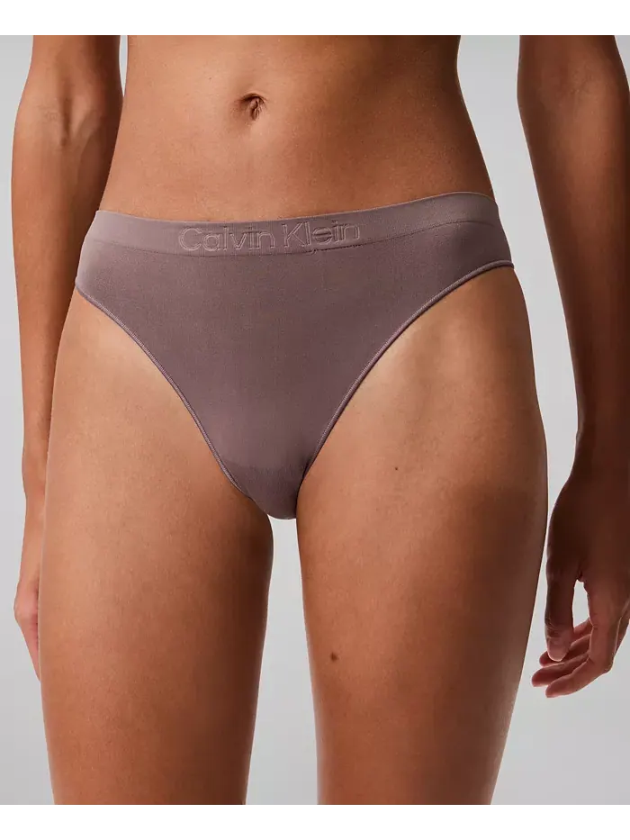 Женские трусы-стринги Bonded Flex QD3958 Calvin Klein — изображение 1 из 5, серый