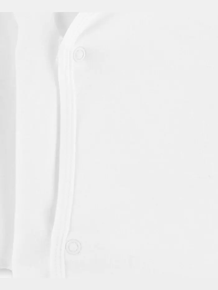 Хлопковые футболки с боковыми кнопками для маленьких мальчиков и девочек, упаковка из 4 шт. Carter's — изображение 2 из 3