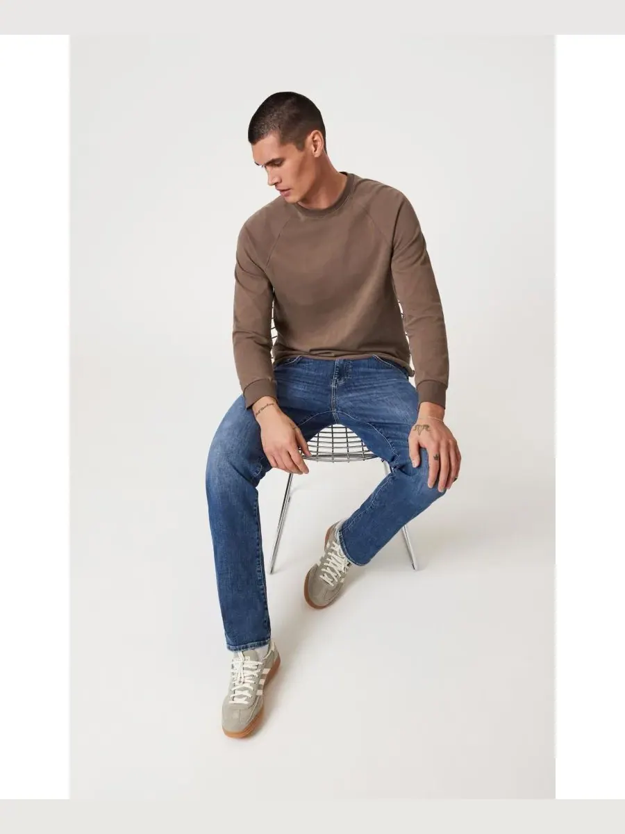 Мужские джинсы прямого кроя Zach Mavi Jeans — изображение 4 из 6
