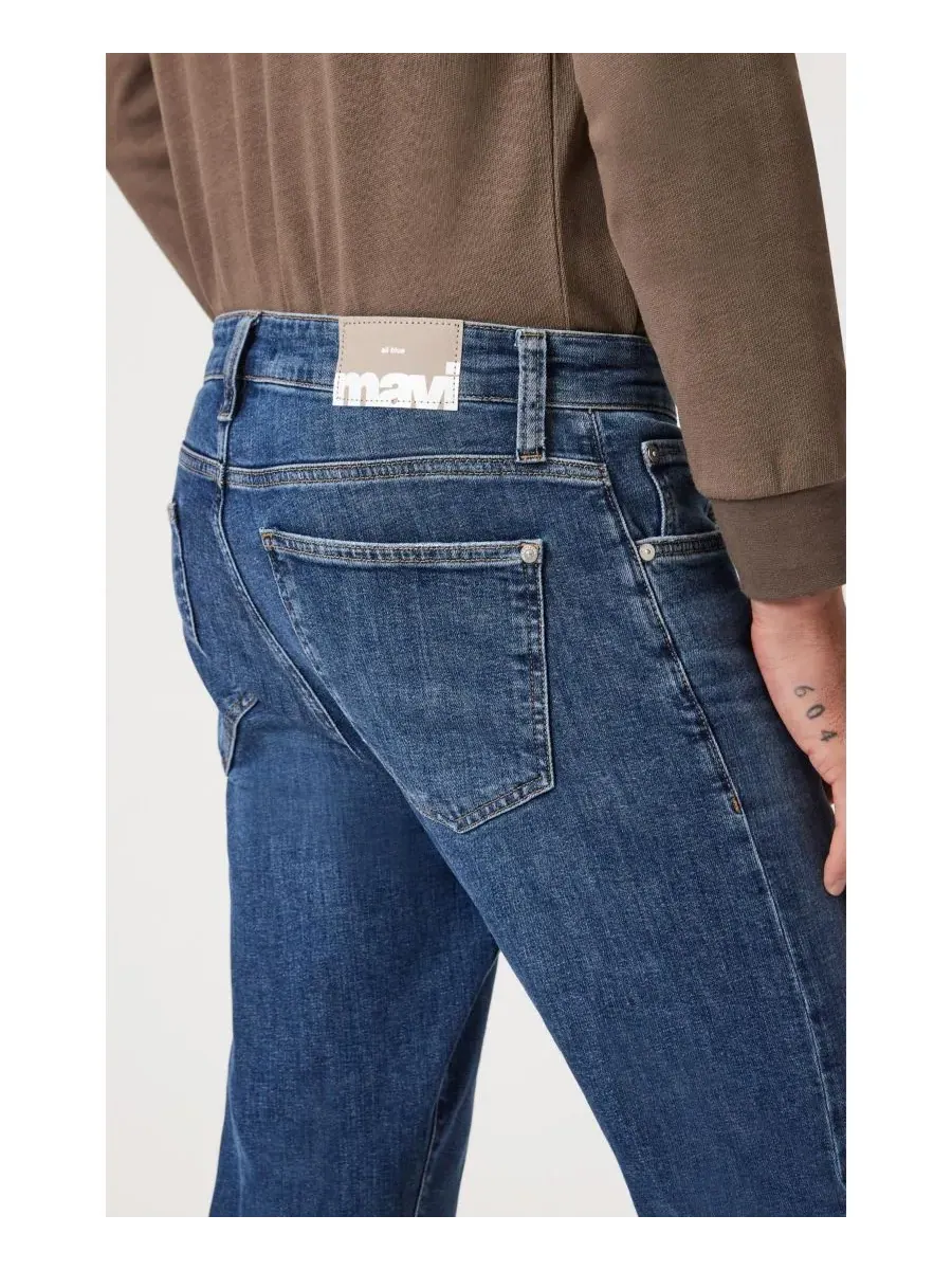 Мужские джинсы прямого кроя Zach Mavi Jeans — изображение 6 из 6