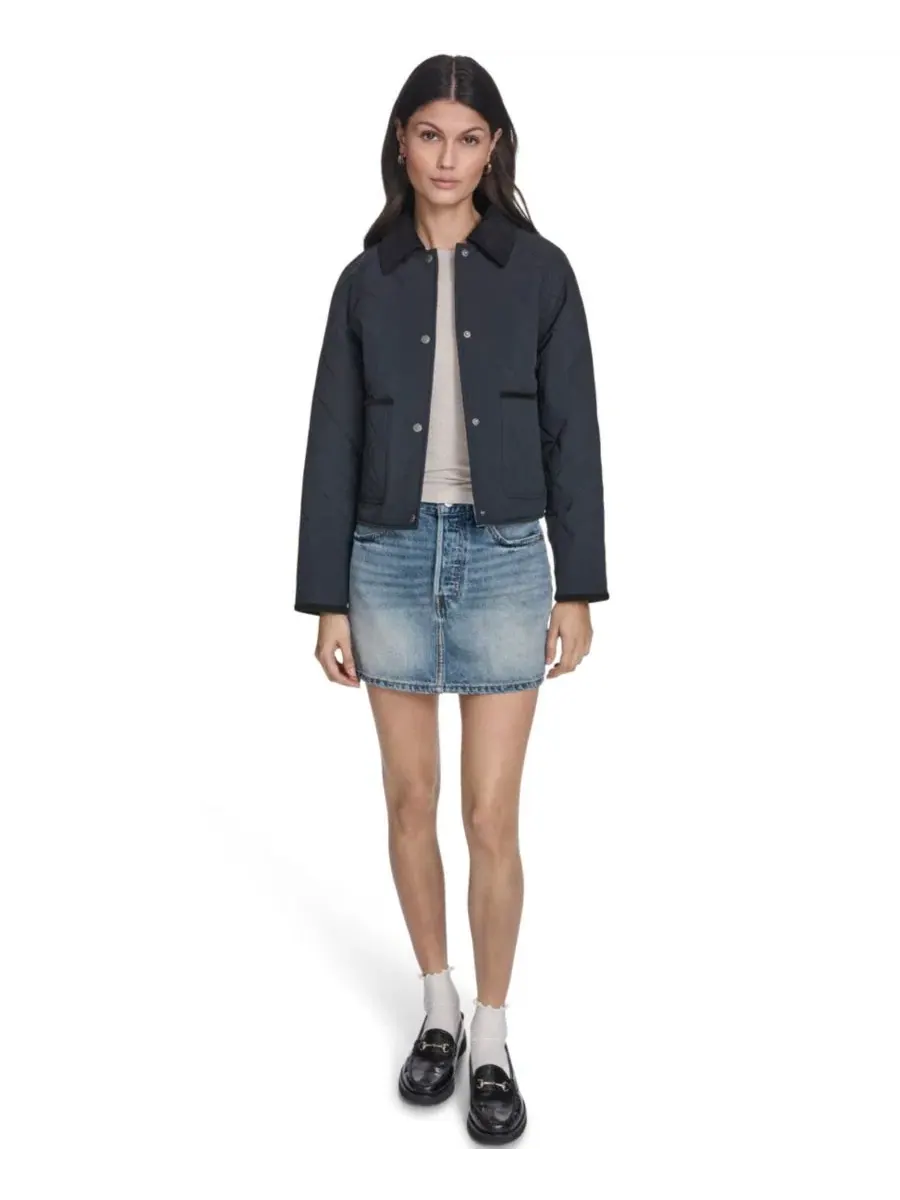 Женская куртка-пуховик Diamond Quilted Levi's — изображение 2 из 5, черный