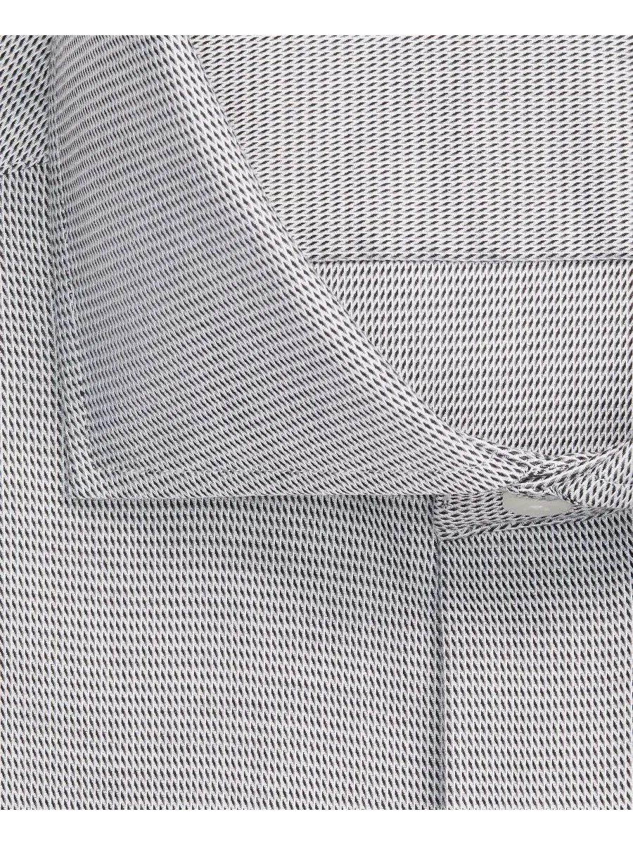 Длинная рубашка с мелкой клеткой Men's Luxe Touch Micro Check Dress Shirt Michael Kors — изображение 2 из 3
