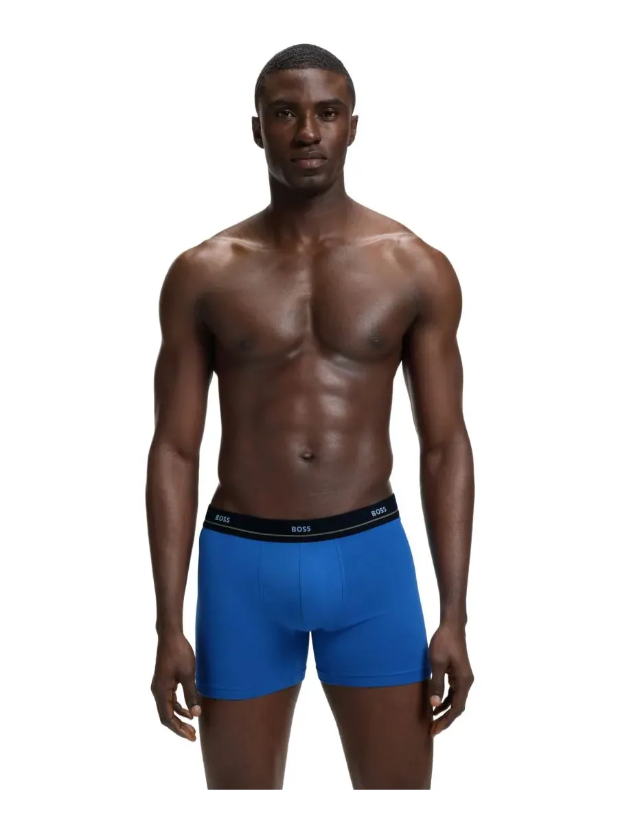 Hugo Boss Мужские боксеры Essentials, комплект из 5 штук — изображение 6 из 7, черный