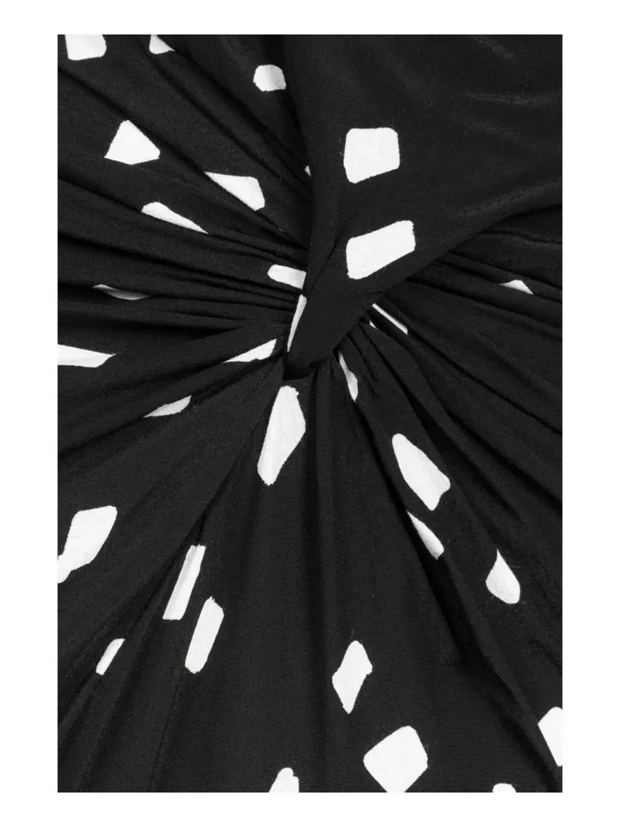 Женское платье макси с принтом, модель Printed Halter Neck Maxi Dress NOCTURNE — изображение 8 из 8, мульти