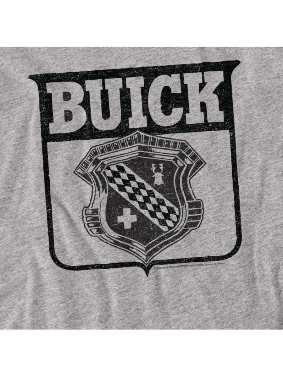 Футболка с принтом Buick 1946 Emblem Logovision — изображение 2 из 3, приглушенный
