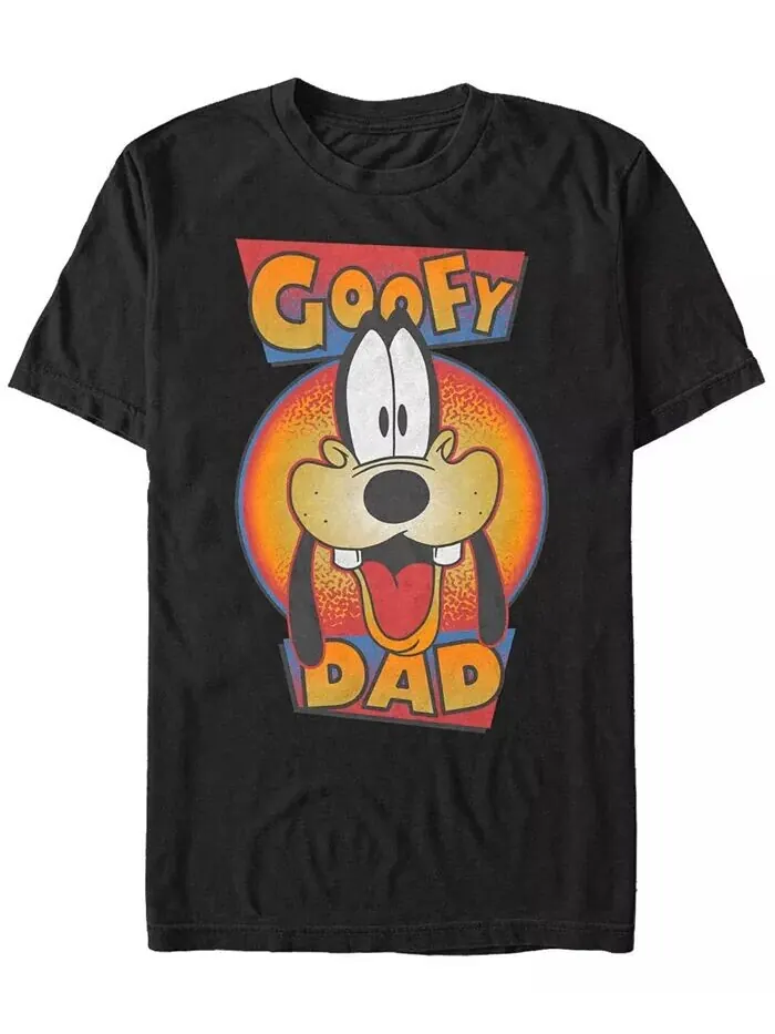 Мужская футболка с коротким рукавом Goofy Dad Fifth Sun — изображение 1 из 2, черный