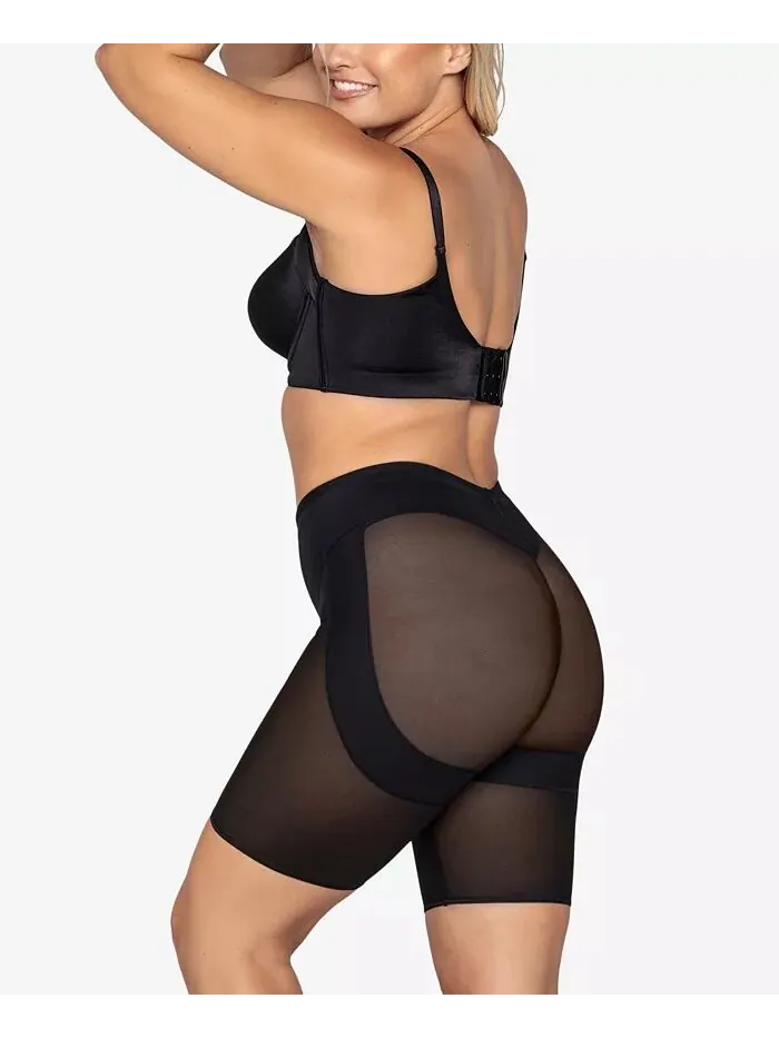 Женские шорты с жесткой компрессией Butt Lifter Shaper Leonisa — изображение 1 из 10, черный