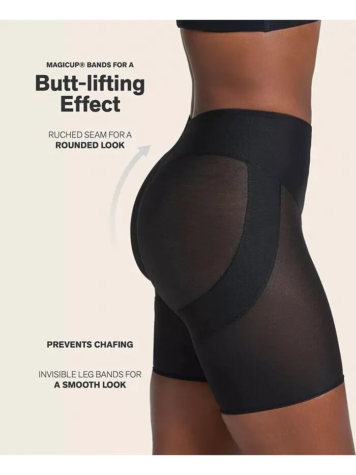 Женские шорты с жесткой компрессией Butt Lifter Shaper Leonisa — изображение 6 из 10, черный