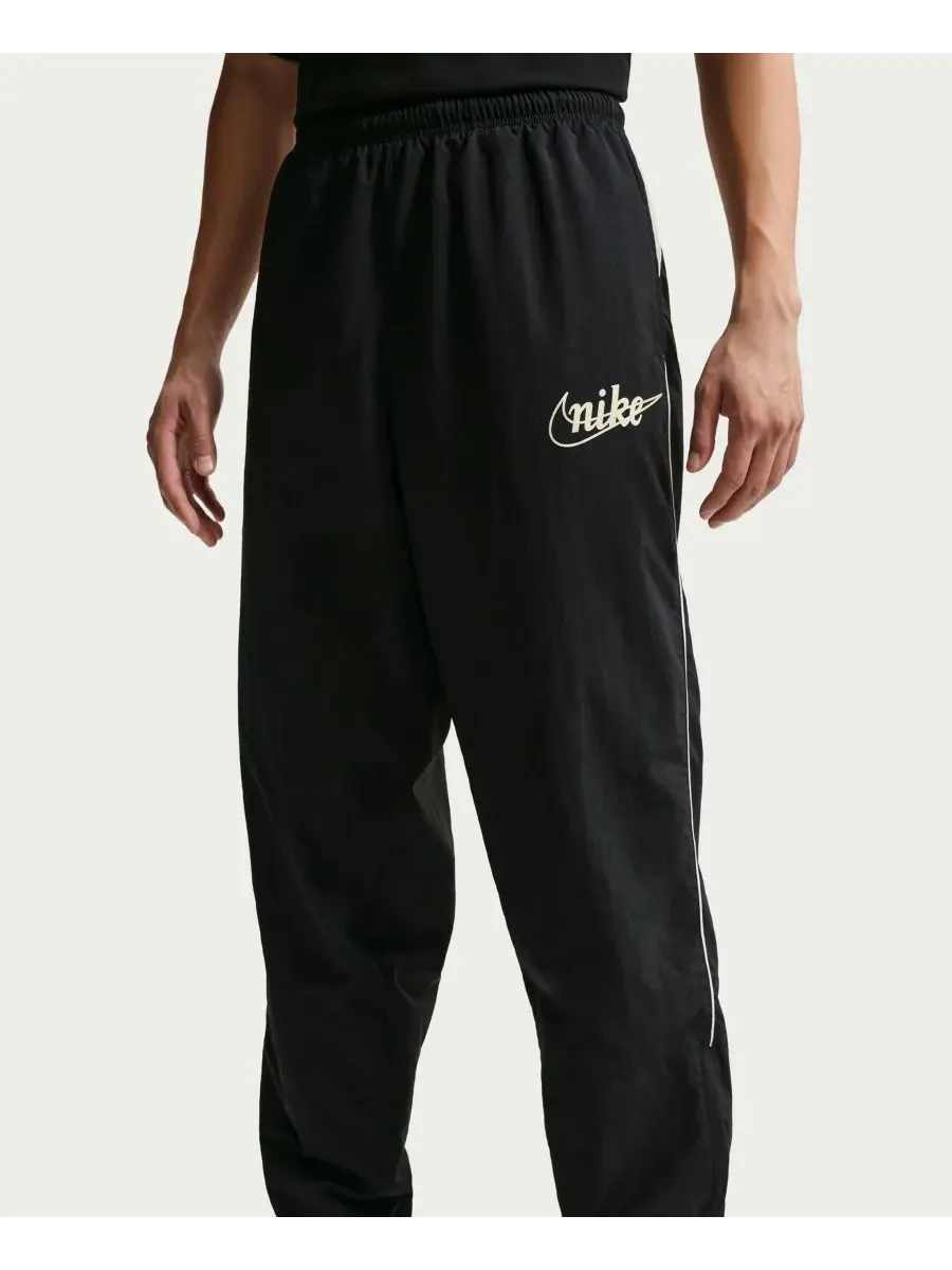 Легкие брюки Men's Sportswear Club Nike — изображение 2 из 8, черный/светлый хаки
