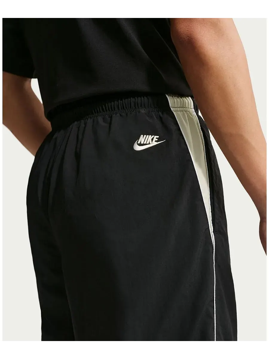 Легкие брюки Men's Sportswear Club Nike — изображение 7 из 8, черный/светлый хаки