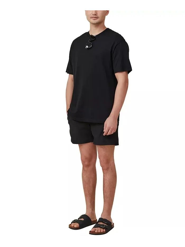 Мужские эластичные шорты для плавания COTTON ON — изображение 3 из 5, черный