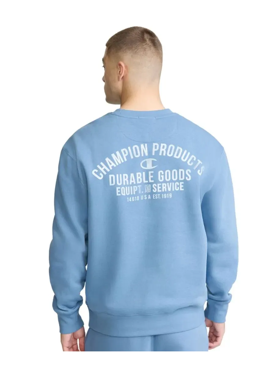 Свитшот с круглым вырезом Durable Goods Champion — изображение 1 из 4, синий