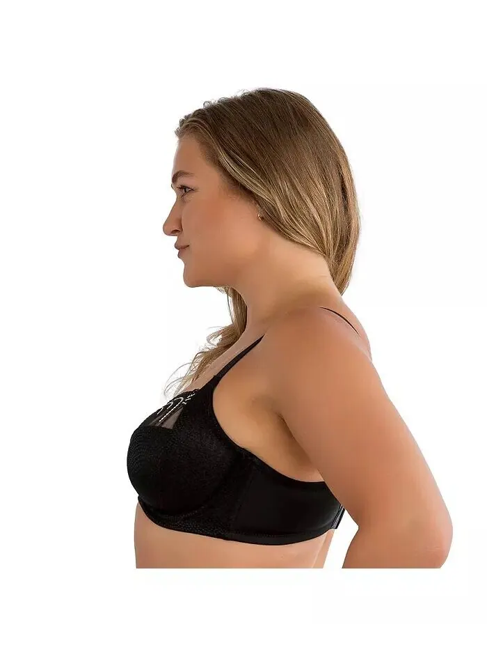 Женский бюстгальтер Pearl без подкладки PARFAIT — изображение 2 из 4, черный