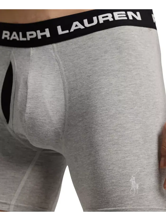 Мужские боксеры Perfect Pouch, 3 шт Polo Ralph Lauren — изображение 4 из 5, черный