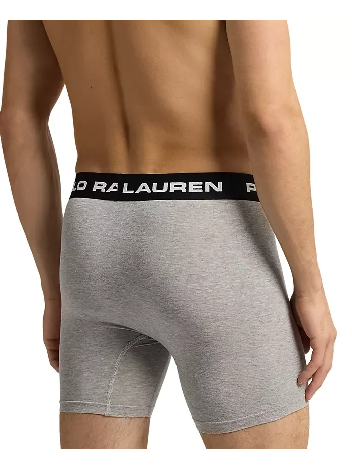 Мужские боксеры Perfect Pouch, 3 шт Polo Ralph Lauren — изображение 5 из 5, черный
