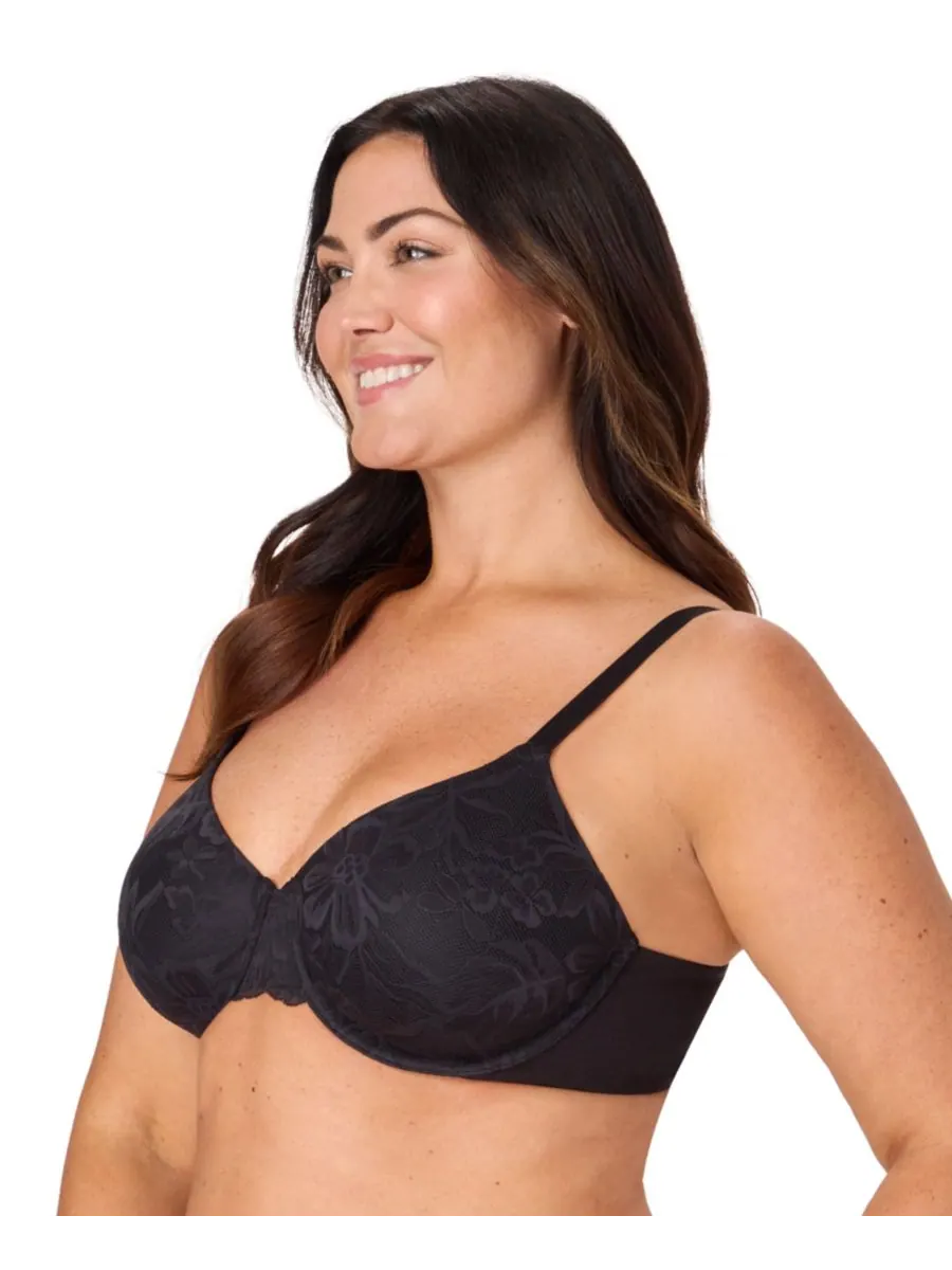 Бюстгальтер Breathe Medium Underwire Full Coverage T-Shirt Bra DF3533 Bali — изображение 2 из 5, черный
