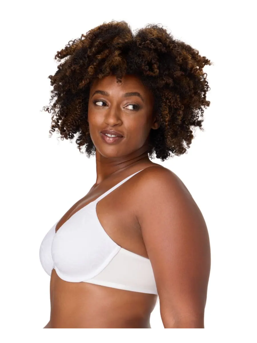 Бюстгальтер Breathe Medium Underwire Full Coverage T-Shirt Bra DF3533 Bali — изображение 2 из 6, белый