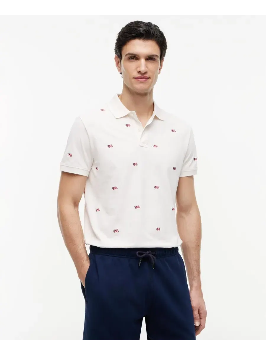 Мужская поло-рубашка с вышивкой Embroidered Critter Tommy Hilfiger