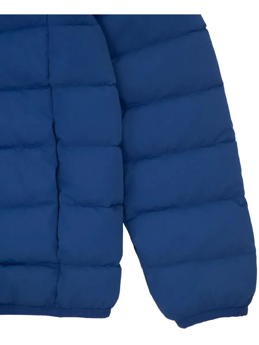 Куртка-пуховик с капюшоном Hudson Lightweight Hooded Puffer Jacket Rokka&Rolla — изображение 10 из 11, синий
