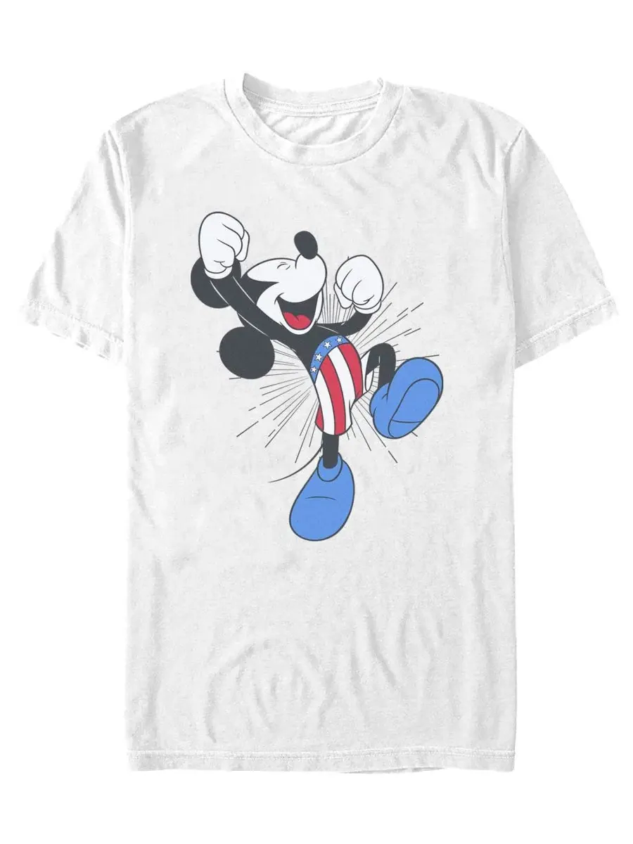 Футболка с принтом Mickey Cheer Fifth Sun — изображение 1 из 3, белый