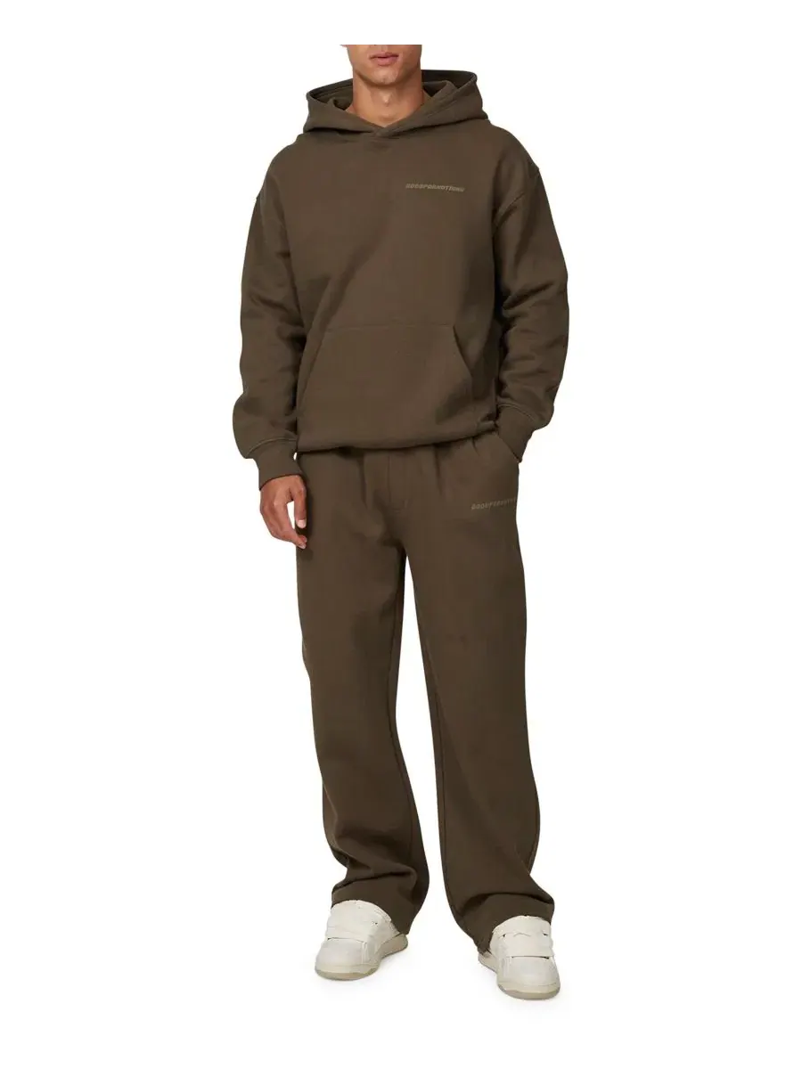 Худи с капюшоном Vintage Brown Tonal Pullover Good For Nothing — изображение 5 из 5, коричневый