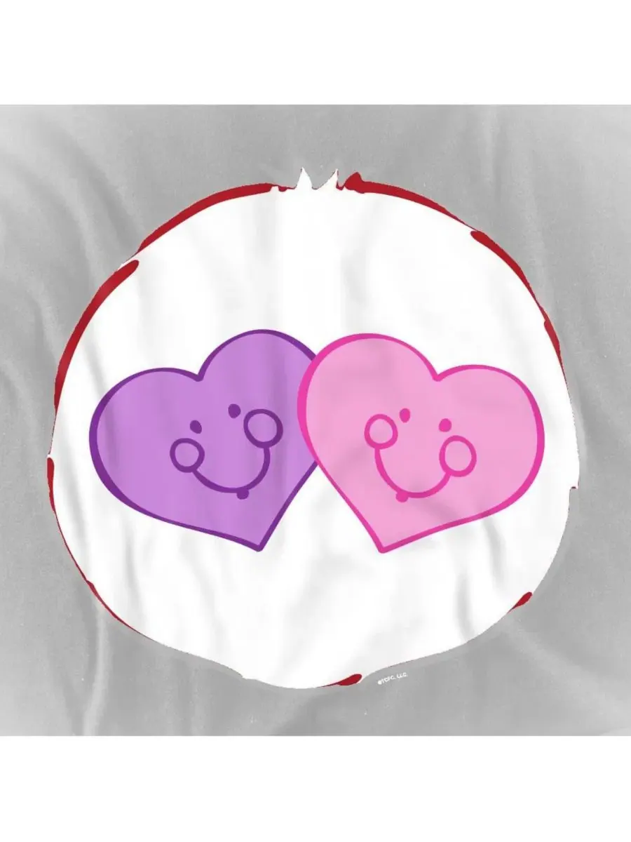 Футболка с принтом Always Bear Belly Care Bears — изображение 3 из 3, красный