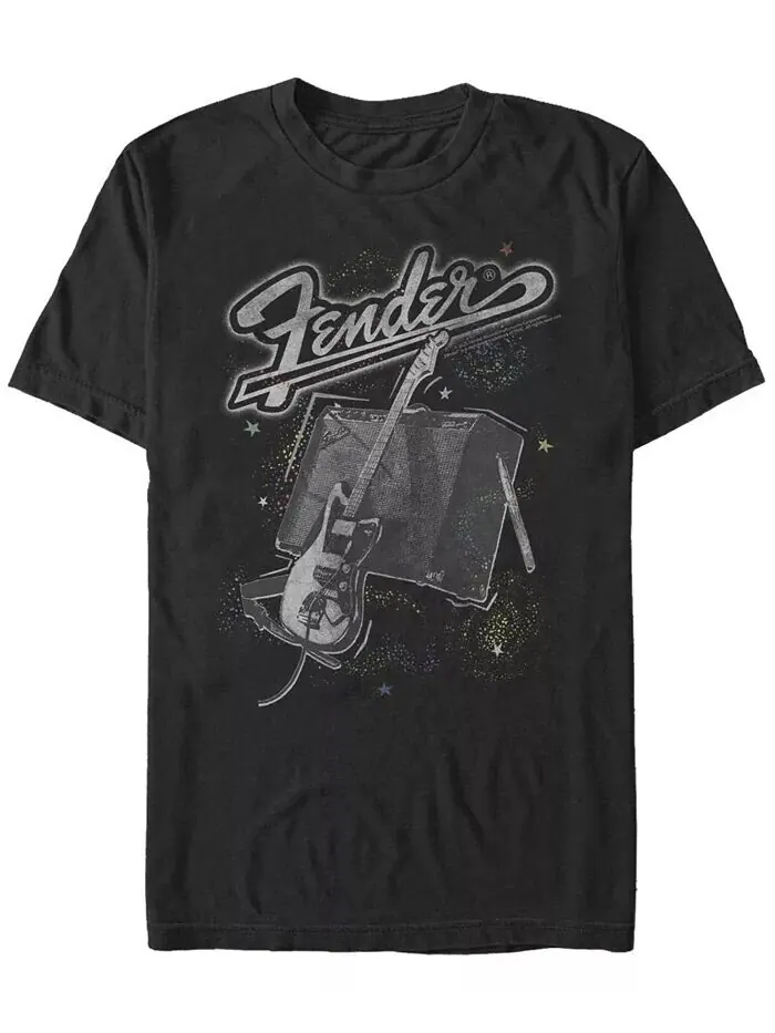 Мужская футболка Space Fender с коротким рукавом Crew Fifth Sun — изображение 1 из 1, черный