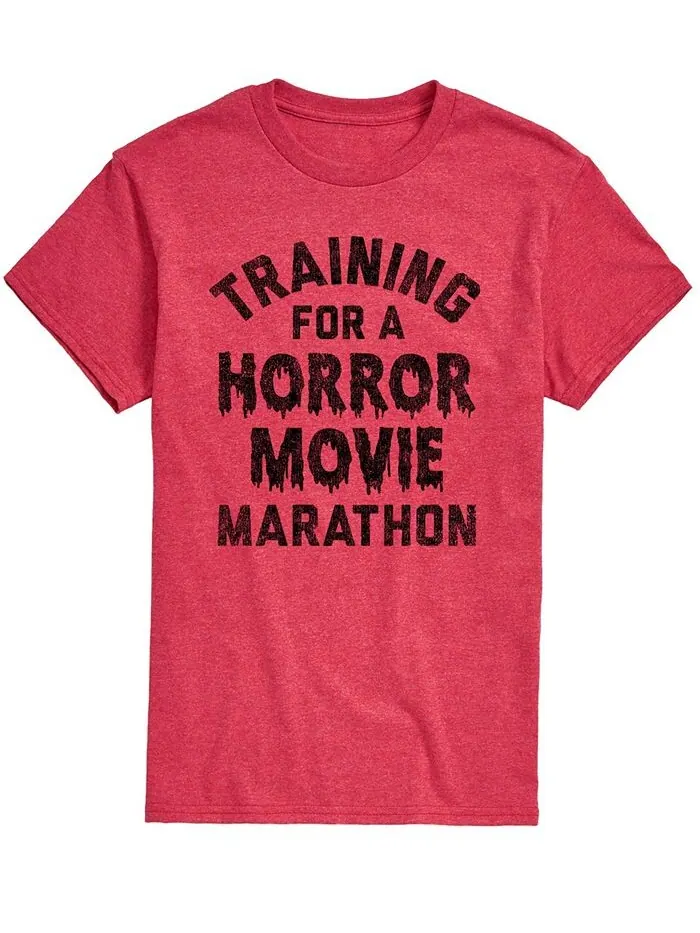 Мужская футболка классического кроя Training For Horror Movie AIRWAVES — изображение 1 из 2, красный