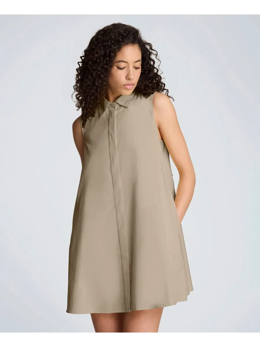 Женское мини-платье-трапеция без рукавов Kenneth Cole, Timeless T — изображение 1 из 4