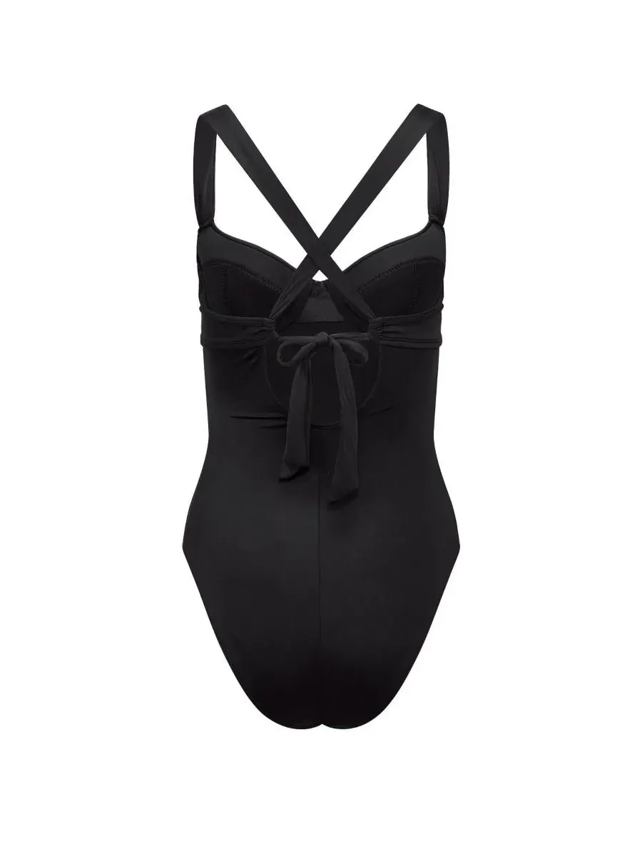 Женский слитный купальник Cariba Swimwear Adore Me — изображение 5 из 6, черный