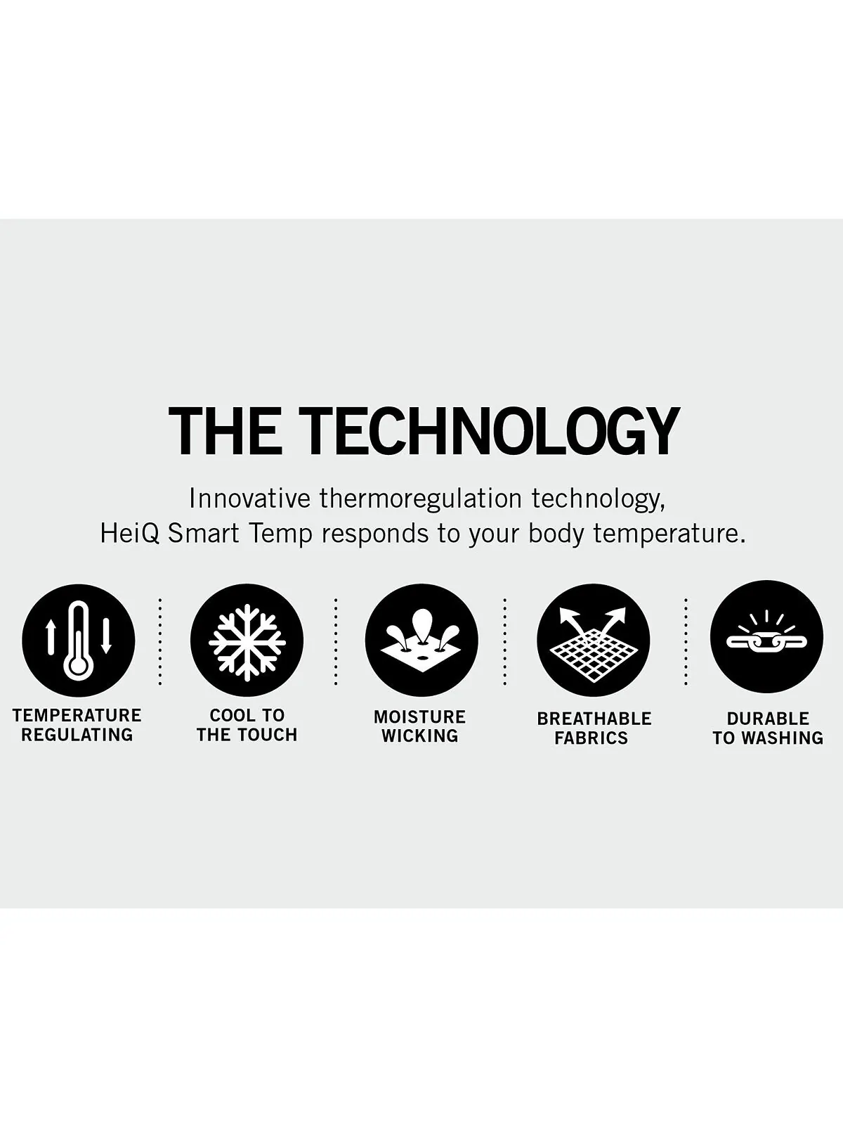 Базовые разделители футболки и брюк Sleepwell с технологией регулирования температуры Hue — 63