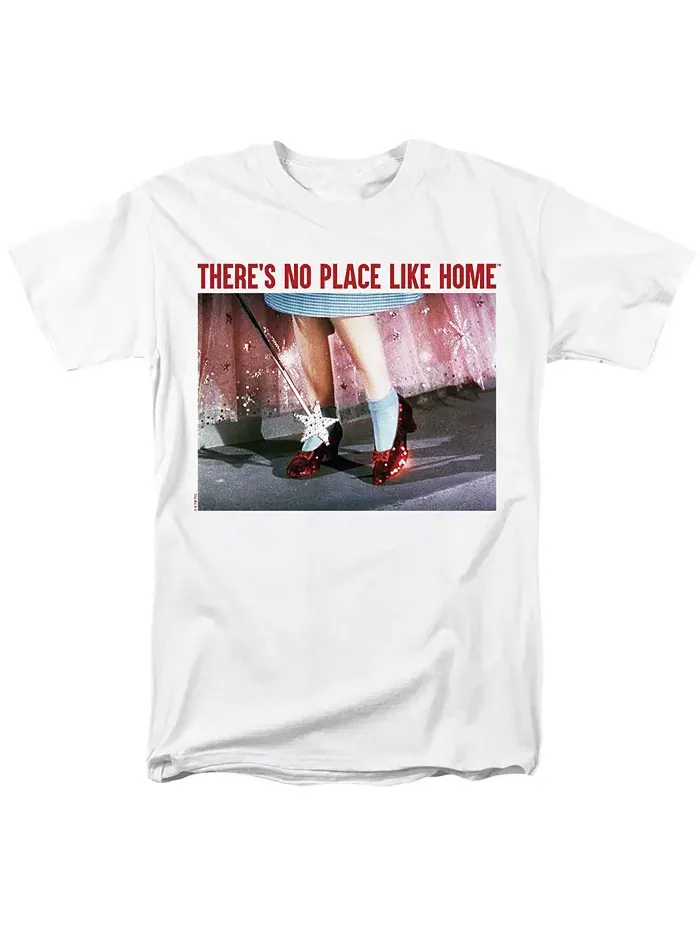 Мужская футболка The No Place Like Home Wizard Of Oz — изображение 1 из 3, белый