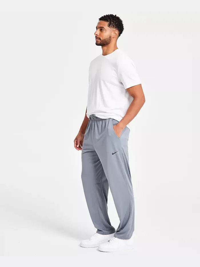 Мужские универсальные брюки Totality Dri-FIT с открытым краем Nike — изображение 3 из 8, серый