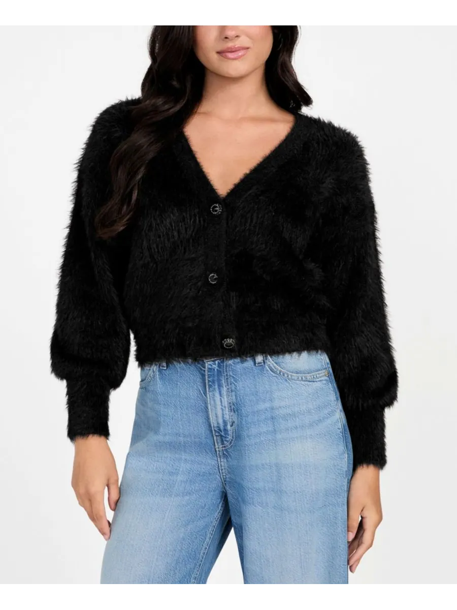 Женский кардиган Keyla с пуговицами, украшенными стразами GUESS