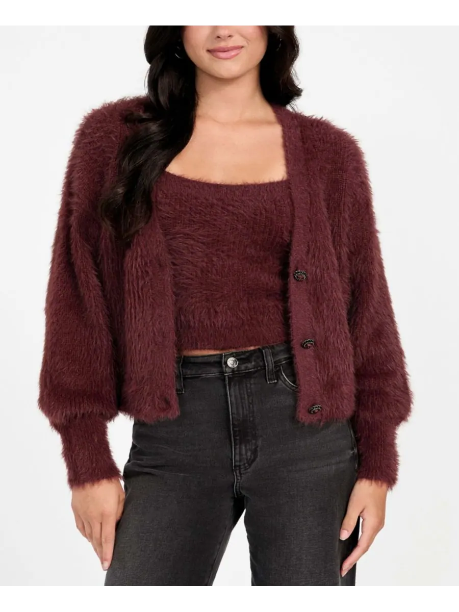 Женский кардиган Keyla с пуговицами, украшенными стразами GUESS