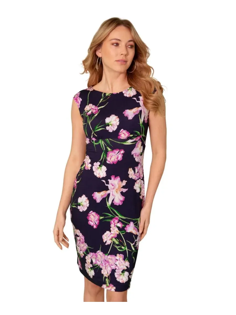Платье-футляр Pippa Shift Midi Alie Street London — изображение 5 из 8, полуночный цветок