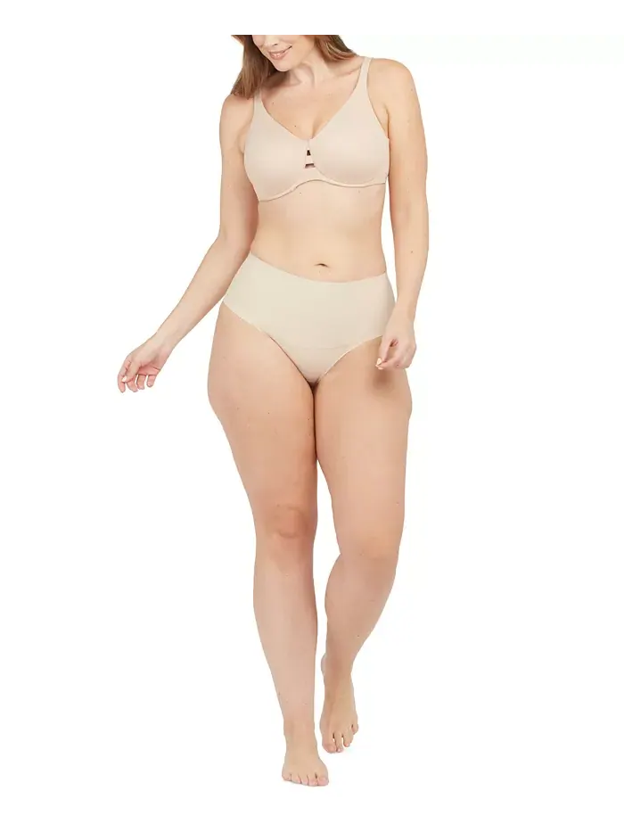 Низкопрофильный минимайзер корректирующий бюстгальтер SPANX — изображение 1 из 5, бежевый