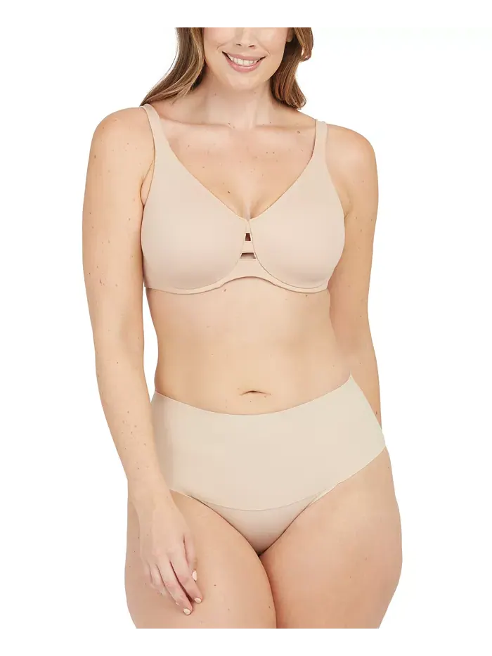 Низкопрофильный минимайзер корректирующий бюстгальтер SPANX — изображение 3 из 5, бежевый