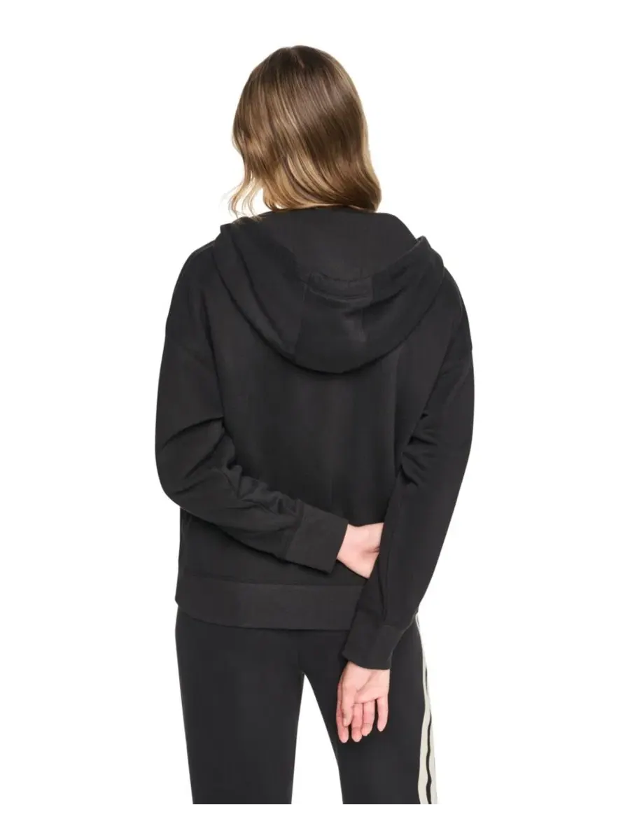 Худи с полноценной застежкой-молнией, с текстурированной лентой DKNY Sport — изображение 4 из 4, черный