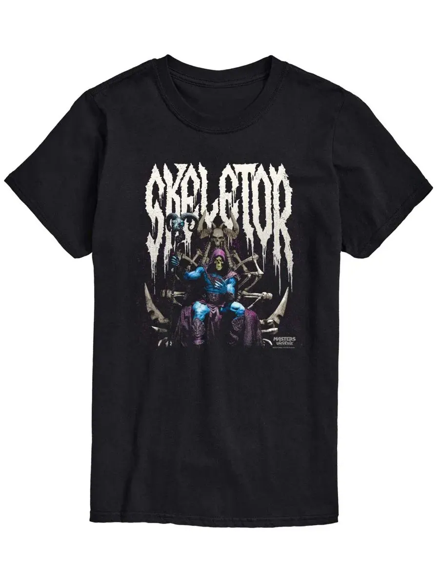 Футболка с принтом Skeletor Throne AIRWAVES — изображение 1 из 3, черный