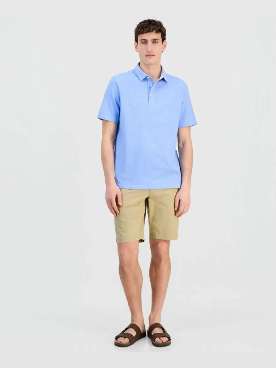 Tommy Bahama Мужская поло-рубашка с коротким рукавом Anchored — изображение 2 из 4, синий
