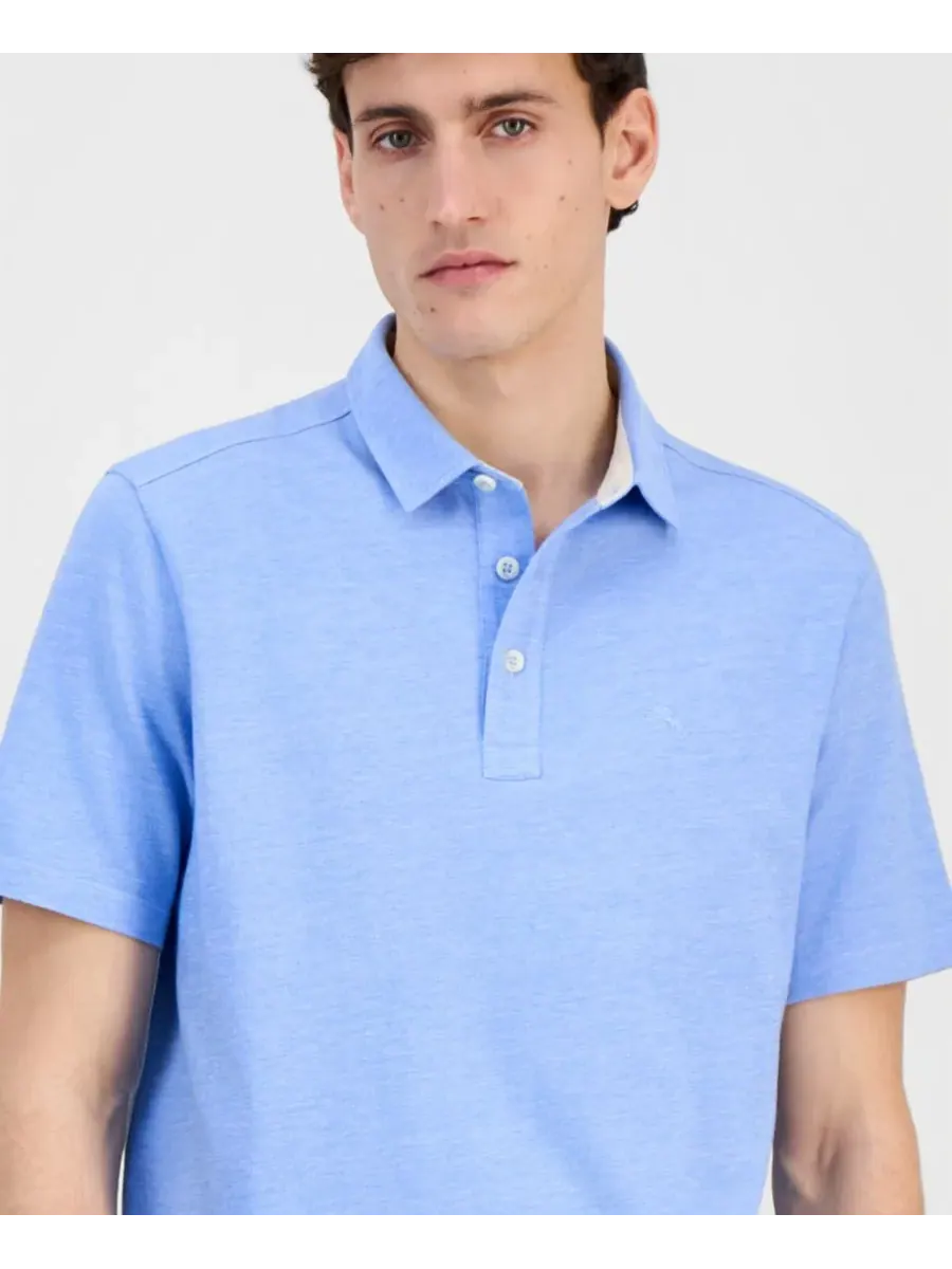Tommy Bahama Мужская поло-рубашка с коротким рукавом Anchored — изображение 3 из 4, синий