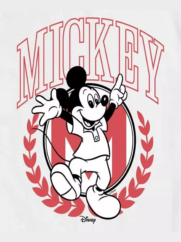 Мужская футболка с коротким рукавом Disney Mickey Mouse AIRWAVES — изображение 3 из 3, белый