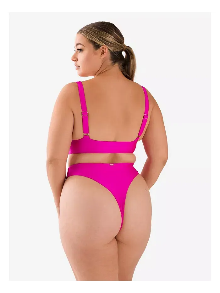 Женские бикини-трусики Wish Thong MBM Swim — изображение 2 из 2, маджента