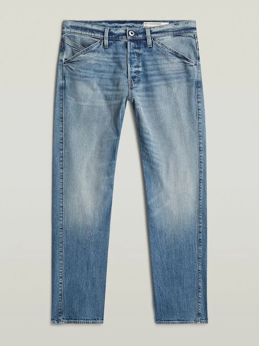 Джинсы slim-fit прямого кроя Dartt G-Star Raw — изображение 6 из 7, синий