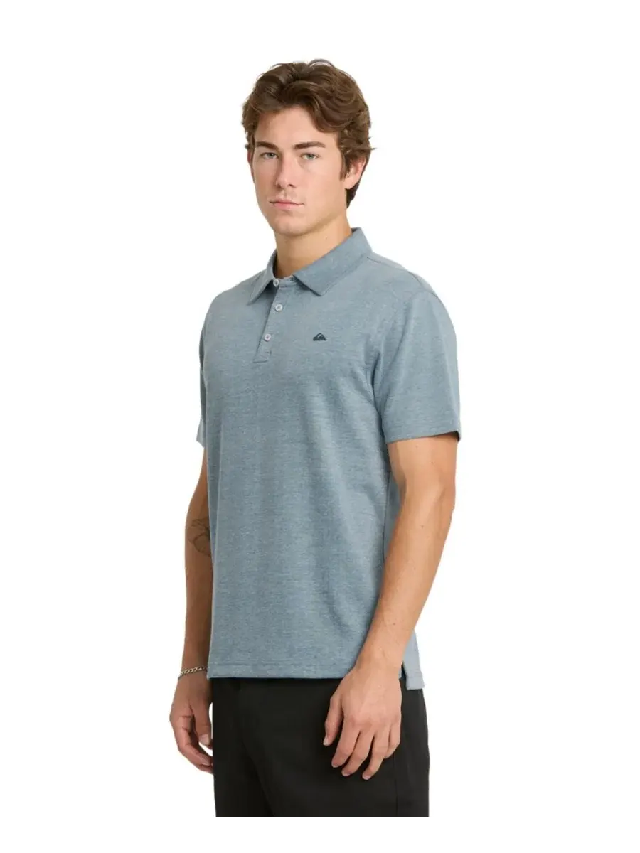Поло с коротким рукавом Quiksilver — изображение 3 из 5, синий