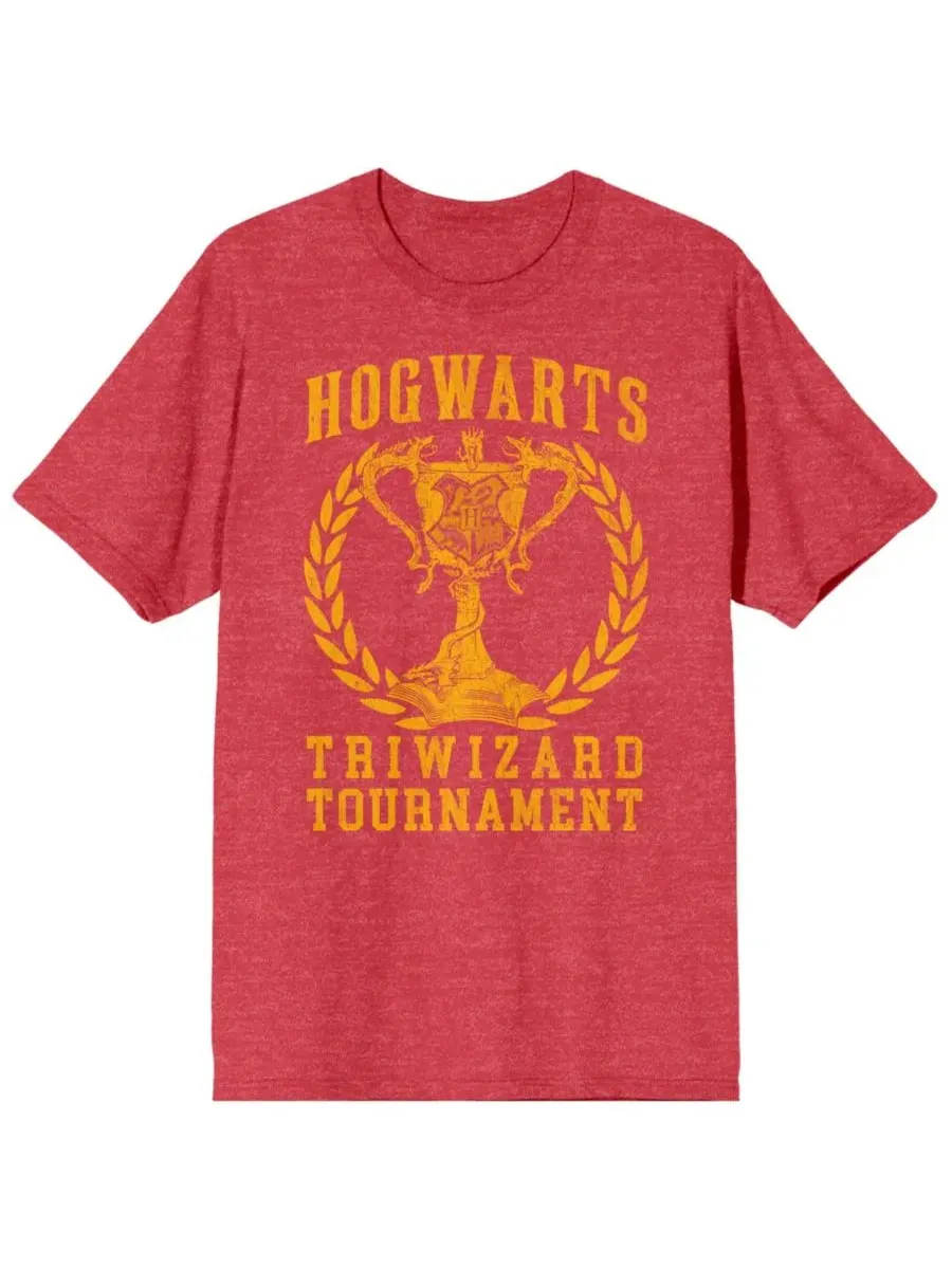 Футболка мужская с принтом Triwizard Tournament Harry Potter — изображение 1 из 6, красный