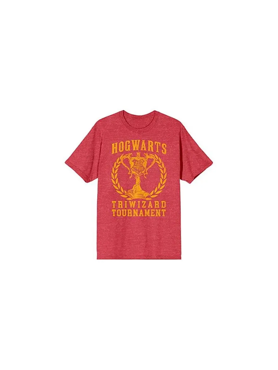 Футболка мужская с принтом Triwizard Tournament Harry Potter — изображение 3 из 6, красный